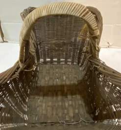 Vintage Asian Rustic Basket 12 Vintage Asian Rustic Basket -Chairish Shop vintage asian rustic basket 3323 scaled