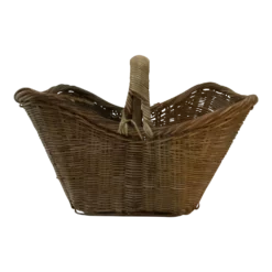 Vintage Asian Rustic Basket
