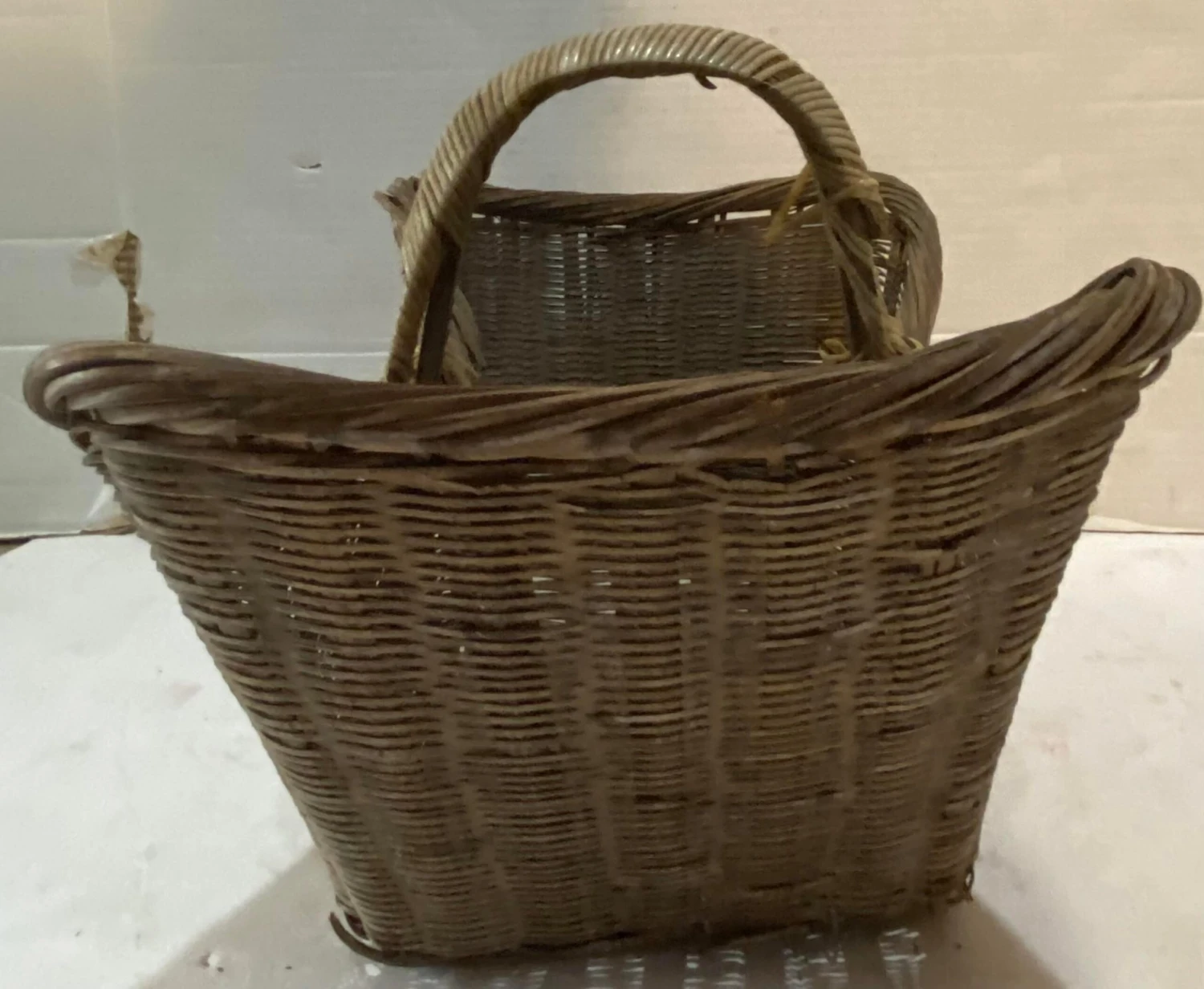 Vintage Asian Rustic Basket 2 Vintage Asian Rustic Basket - Image 2