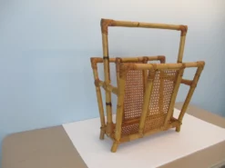 Vintage Bamboo And Rattan Magazine Rack 13 Vintage Bamboo And Rattan Magazine Rack -Chairish Shop vintage bamboo and rattan magazine rack 4694