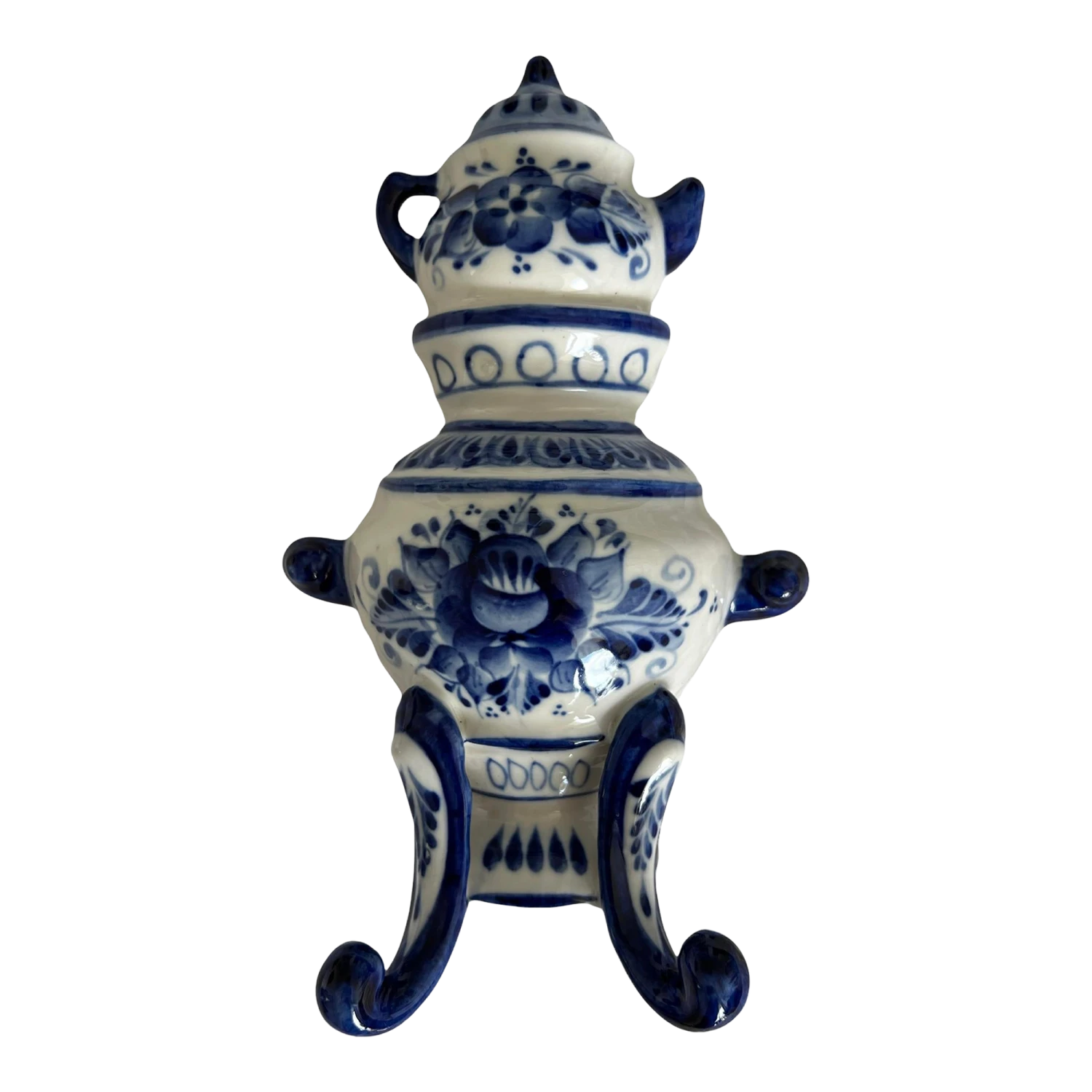 Vintage Blue And White Porcelain Wall Hook Coat Hanger Blue & White Double Hook 1 Vintage Blue And White Porcelain Wall Hook Coat Hanger Blue & White Double Hook