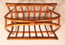 Vintage Boho Chic Bamboo Magazine Rack -Chairish Shop vintage boho chic bamboo magazine rack 8929 scaled