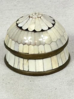 Chairish Shop -Chairish Shop vintage brass and stone box 2044 scaled