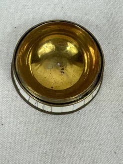 Vintage Brass & Stone Box -Chairish Shop vintage brass and stone box 6350