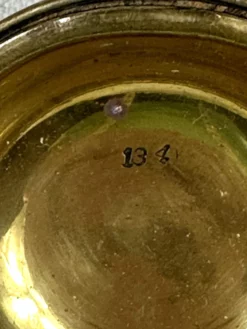 Vintage Brass & Stone Box -Chairish Shop vintage brass and stone box 7302 scaled