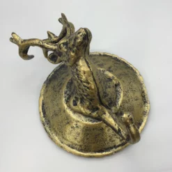 Vintage Brass Deer Head Wall Hooks - Set Of 2 16 Vintage Brass Deer Head Wall Hooks - Set Of 2 -Chairish Shop vintage brass deer head wall hooks set of 2 7257