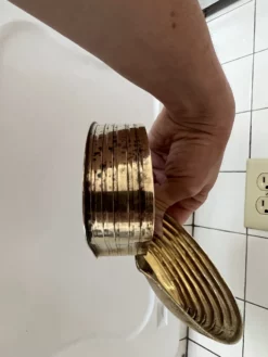 Vintage Brass Shell Trinket Box -Chairish Shop vintage brass shell trinket box 1568