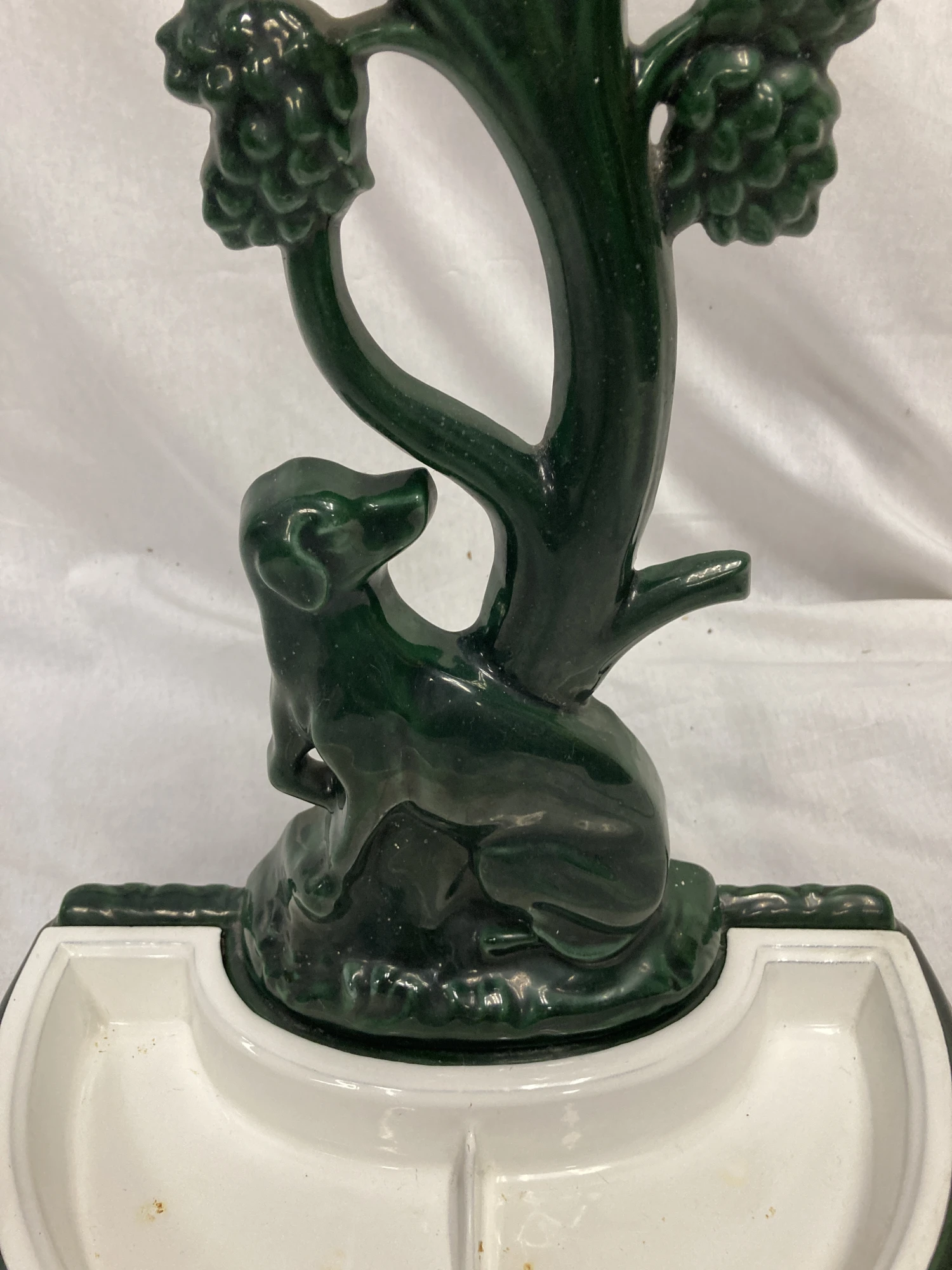 Vintage Cast Iron Dog Umbrella Stand 4 Vintage Cast Iron Dog Umbrella Stand - Image 4