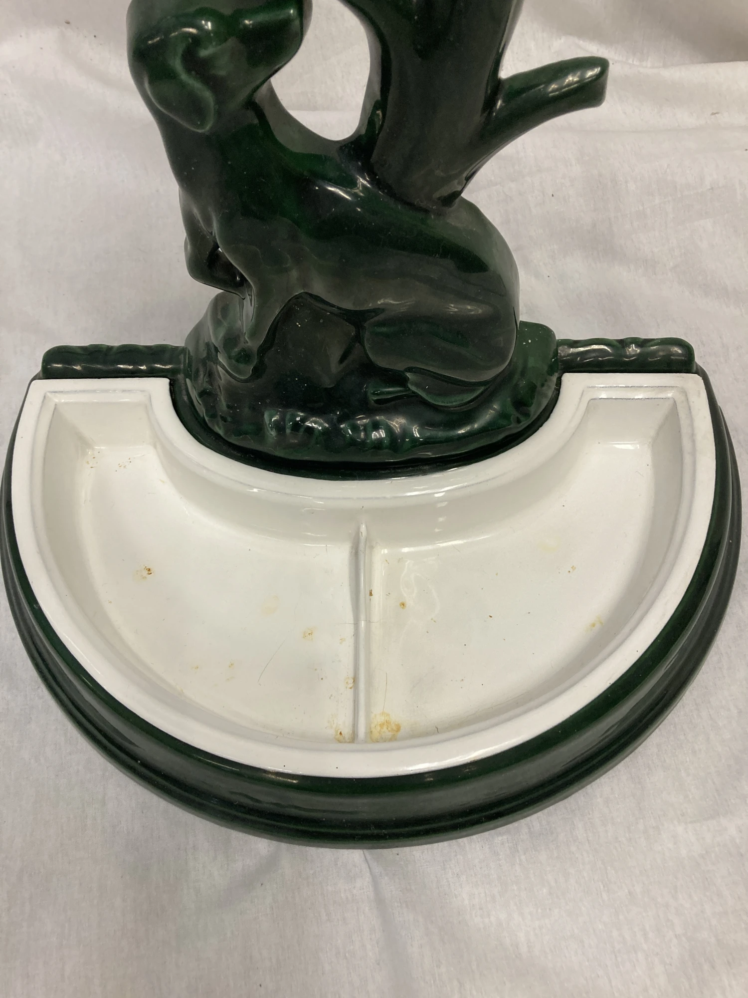 Vintage Cast Iron Dog Umbrella Stand 5 Vintage Cast Iron Dog Umbrella Stand - Image 5