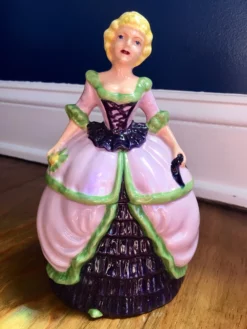 Vintage Ceramic Lady Trinket Box -Chairish Shop vintage ceramic lady trinket box 9269 scaled