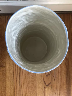 Vintage Ceramic Umbrella Stand With Jungle Scene -Chairish Shop vintage ceramic umbrella stand with jungle scene 3927