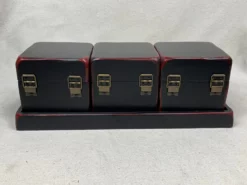 Vintage Chinoiserie Style Boxes With Tray-Four Pieces 13 Vintage Chinoiserie Style Boxes With Tray-Four Pieces -Chairish Shop vintage chinoiserie style boxes with tray four pieces 4092 scaled