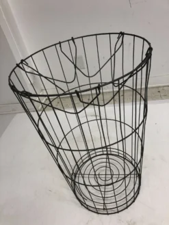Vintage Country Wire Laundry Basket -Chairish Shop vintage country wire laundry basket 2303
