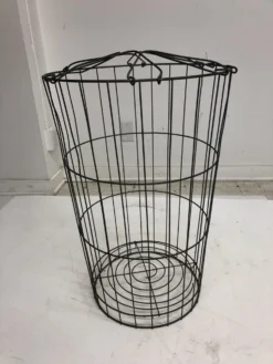 Vintage Country Wire Laundry Basket -Chairish Shop vintage country wire laundry basket 8432