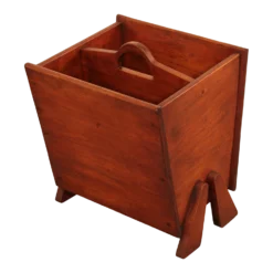 Vintage Cushman Creation Maple Magazine Stand