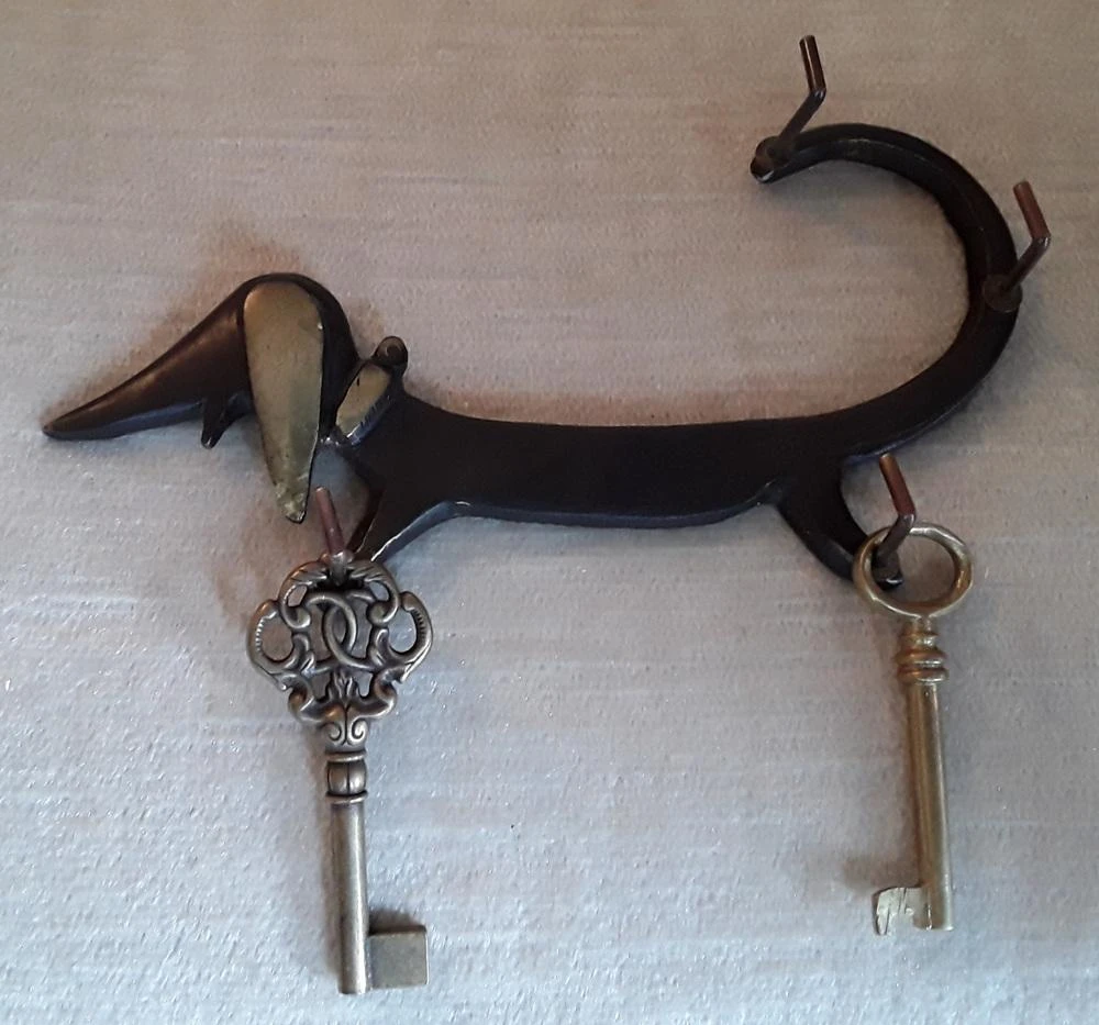 Vintage Dachshund Wall Hook Strip, 1960s 3 Vintage Dachshund Wall Hook Strip, 1960s - Image 3