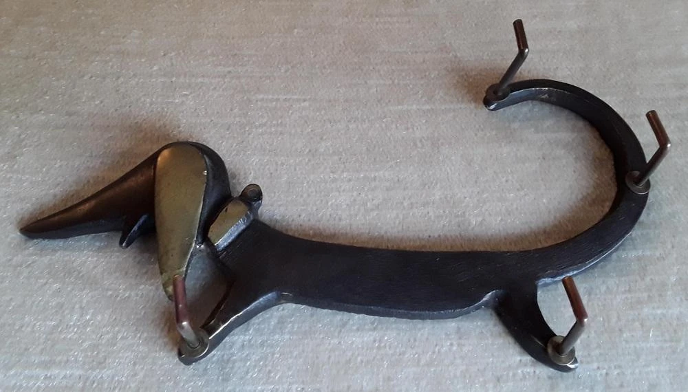 Vintage Dachshund Wall Hook Strip, 1960s 7 Vintage Dachshund Wall Hook Strip, 1960s - Image 7