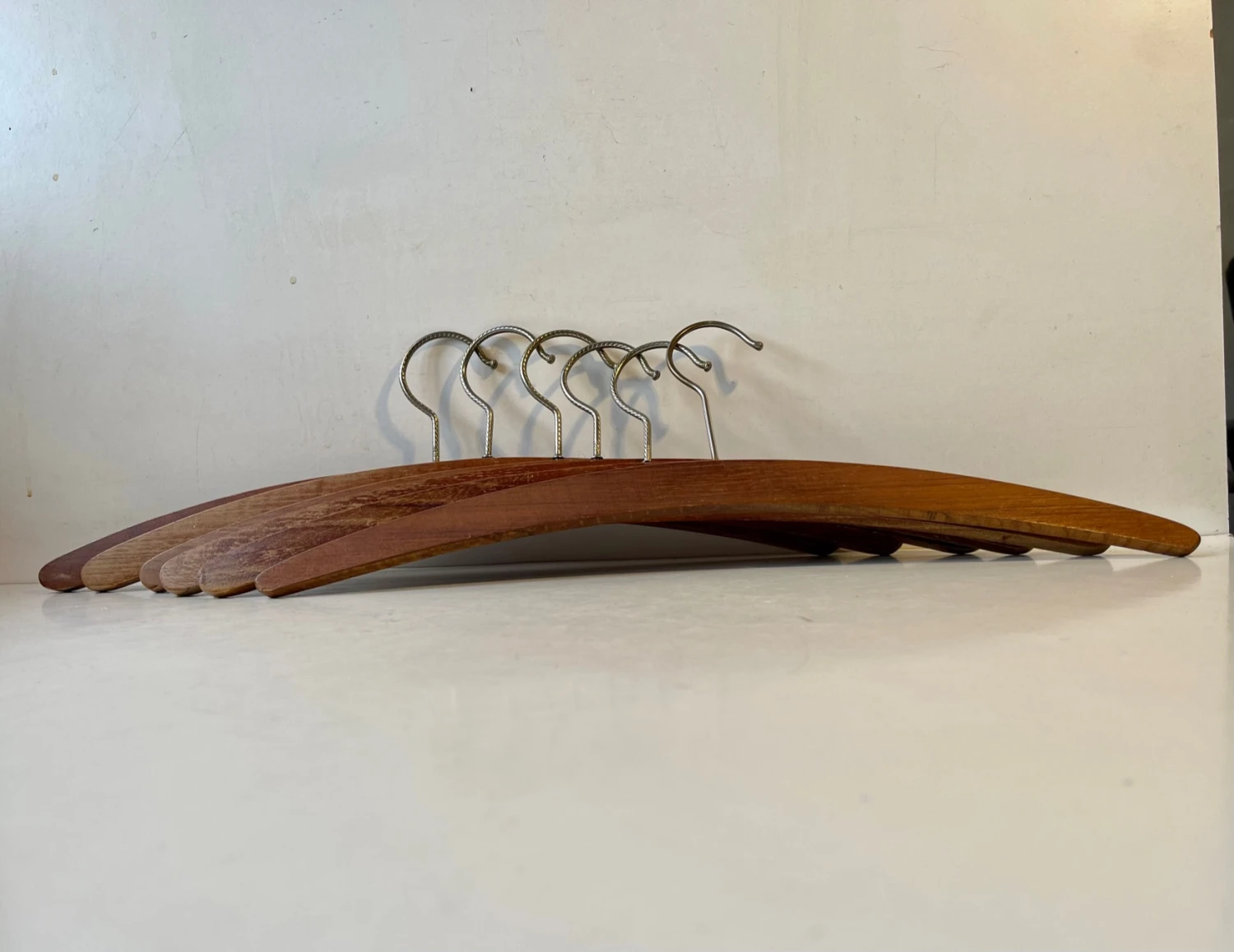 Vintage Danish Teak Coat Hangers, 1960s, Set Of 6 6 Vintage Danish Teak Coat Hangers, 1960s, Set Of 6 - Image 6