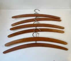 Vintage Danish Teak Coat Hangers, 1960s, Set Of 6 9 Vintage Danish Teak Coat Hangers, 1960s, Set Of 6 -Chairish Shop vintage danish teak coat hangers 1960s set of 6 1680