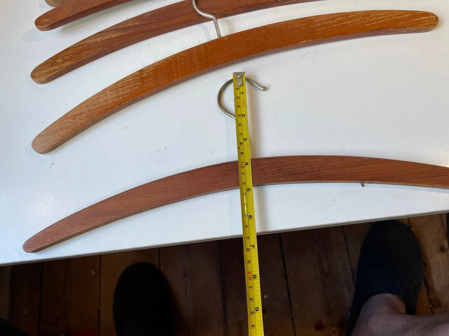 Vintage Danish Teak Coat Hangers, 1960s, Set Of 6 5 Vintage Danish Teak Coat Hangers, 1960s, Set Of 6 - Image 5