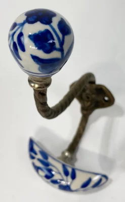 Vintage Delft Style Hat Or Coat Wall Hook 11 Vintage Delft Style Hat Or Coat Wall Hook -Chairish Shop vintage delft style hat or coat wall hook 3361