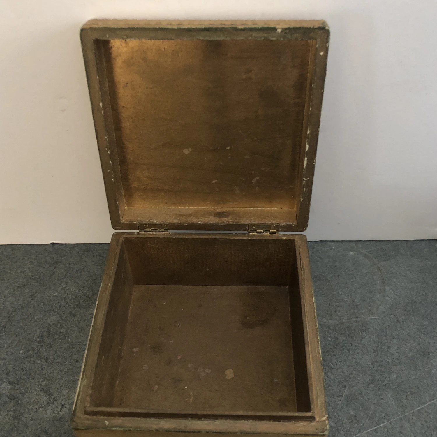 Vintage Duck Decoy Footed Box 5 Vintage Duck Decoy Footed Box - Image 5