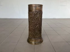 Vintage Embossed Copper Brass Umbrella Stand/Stick Holder 13 Vintage Embossed Copper Brass Umbrella Stand/Stick Holder -Chairish Shop vintage embossed copper brass umbrella standstick holder 6000