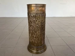 Vintage Embossed Copper Brass Umbrella Stand/Stick Holder 18 Vintage Embossed Copper Brass Umbrella Stand/Stick Holder -Chairish Shop vintage embossed copper brass umbrella standstick holder 7942
