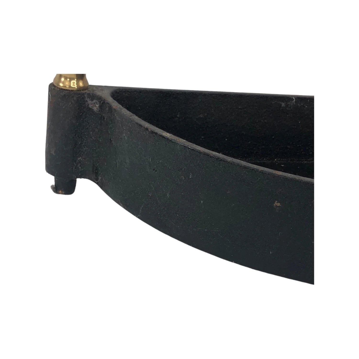 Vintage English Brass And Cast Iron Umbrella Stand 2 Vintage English Brass And Cast Iron Umbrella Stand - Image 2