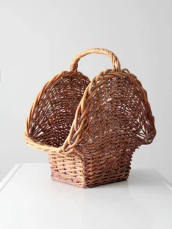 Vintage Flower Basket -Chairish Shop vintage flower basket 5627