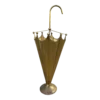 Vintage French Brass Umbrella Stand