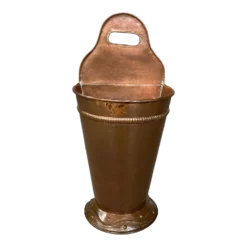 Vintage French Patinated Copper Umbrella Stand/Stick Holder