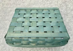 Vintage Green Nesting Harvest Baskets - Set Of 2 15 Vintage Green Nesting Harvest Baskets - Set Of 2 -Chairish Shop vintage green nesting harvest baskets set of 2 2858 scaled