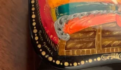 Vintage Hand Painted Russian Lacquer Box, Signed 14 Vintage Hand Painted Russian Lacquer Box, Signed -Chairish Shop vintage hand painted russian lacquer box signed 3685 scaled