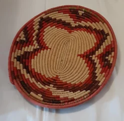 Vintage Handled Serving Basket Woven - African 14 Vintage Handled Serving Basket Woven - African -Chairish Shop vintage handled serving basket woven african 1011