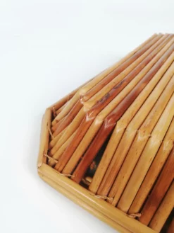 Vintage Handmade Rush And Cane Basket, Italy, 1960s 13 Vintage Handmade Rush And Cane Basket, Italy, 1960s -Chairish Shop vintage handmade rush and cane basket italy 1960s 2614 scaled