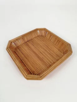 Vintage Handmade Rush And Cane Basket, Italy, 1960s 19 Vintage Handmade Rush And Cane Basket, Italy, 1960s -Chairish Shop vintage handmade rush and cane basket italy 1960s 3298 scaled