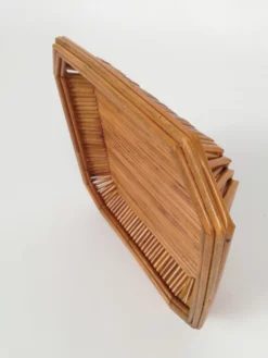 Vintage Handmade Rush And Cane Basket, Italy, 1960s 17 Vintage Handmade Rush And Cane Basket, Italy, 1960s -Chairish Shop vintage handmade rush and cane basket italy 1960s 9409 scaled