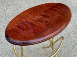 Vintage Hollywood Regency Boho Brass Rattan Magazine Rack Side Table -Chairish Shop vintage hollywood regency boho brass rattan magazine rack side table 1829 scaled