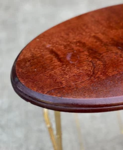 Vintage Hollywood Regency Boho Brass Rattan Magazine Rack Side Table -Chairish Shop vintage hollywood regency boho brass rattan magazine rack side table 2871 scaled