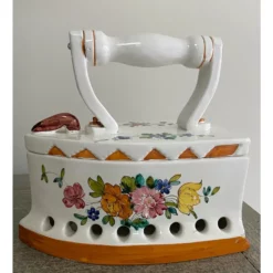 Vintage Italian Ceramic Iron Pomander Potpourri Box -Chairish Shop vintage italian ceramic iron pomander potpourri box 6587