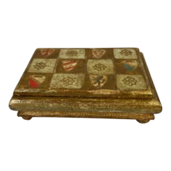Vintage Italian Florentine Trinket Box