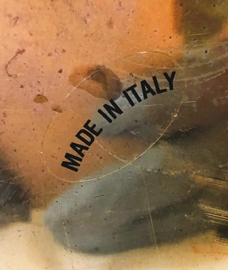 Vintage Italian Hammered Copper & Brass Umbrella Stand 6 Vintage Italian Hammered Copper & Brass Umbrella Stand - Image 6