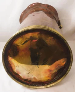 Vintage Italian Hammered Copper & Brass Umbrella Stand 11 Vintage Italian Hammered Copper & Brass Umbrella Stand -Chairish Shop vintage italian hammered copper and brass umbrella stand 8510 scaled