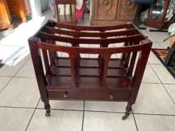 Vintage Kittinger Style Mahogany Magazine Rack Bombay Company Magazine Rack -Chairish Shop vintage kittinger style mahogany magazine rack bombay company magazine rack 5054 scaled