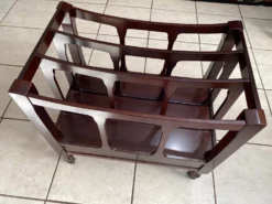 Vintage Kittinger Style Mahogany Magazine Rack Bombay Company Magazine Rack -Chairish Shop vintage kittinger style mahogany magazine rack bombay company magazine rack 5350 scaled