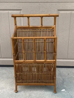 Vintage Metal And Natural Bamboo Umbrella Stand 19 Vintage Metal And Natural Bamboo Umbrella Stand -Chairish Shop vintage metal and natural bamboo umbrella stand 0826