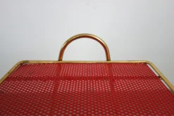 Vintage Metal Magazine Rack In The Style Of Matégot, 1960s 15 Vintage Metal Magazine Rack In The Style Of Matégot, 1960s -Chairish Shop vintage metal magazine rack in the style of mategot 1960s 1385