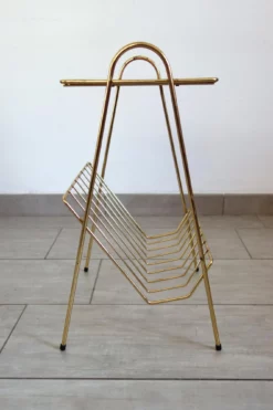 Vintage Metal Magazine Rack In The Style Of Matégot, 1960s 13 Vintage Metal Magazine Rack In The Style Of Matégot, 1960s -Chairish Shop vintage metal magazine rack in the style of mategot 1960s 8437