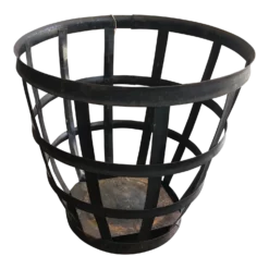 Vintage Metal Wine Basket